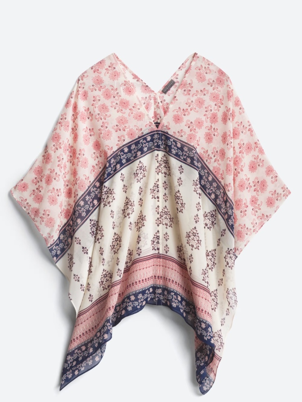 VINCE CAMUTO Sheer Drape Shirt
